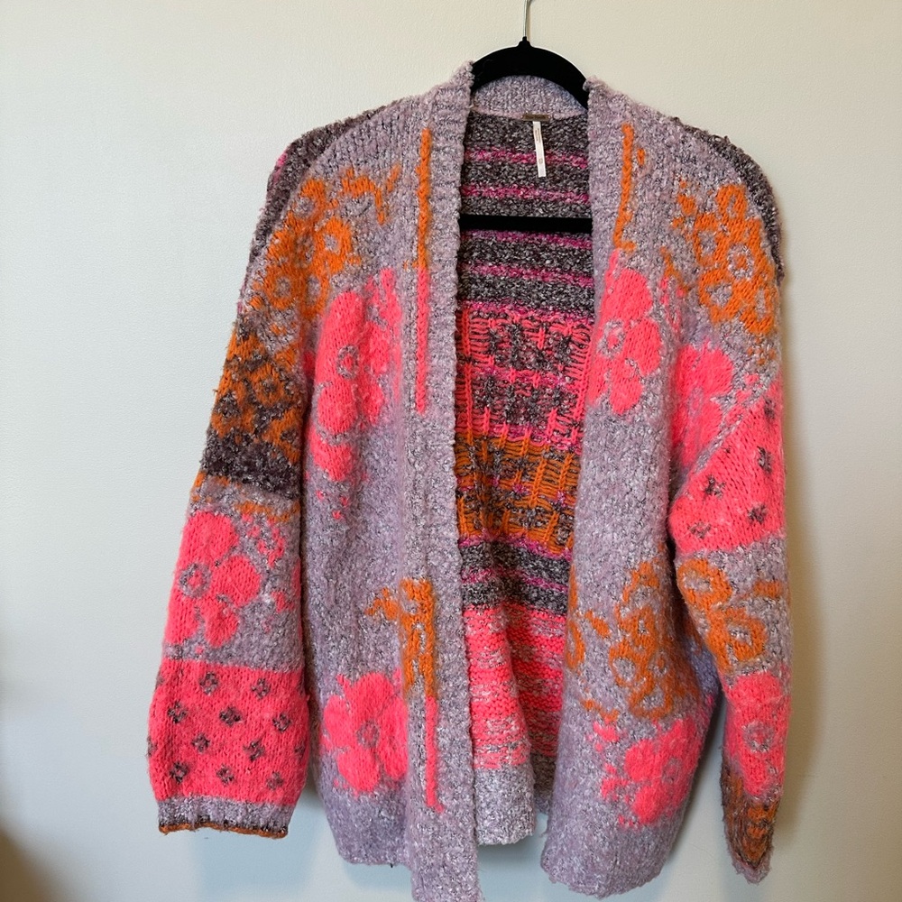 Free People Gather Me Close Cardigan XS - Picture 2 of 4